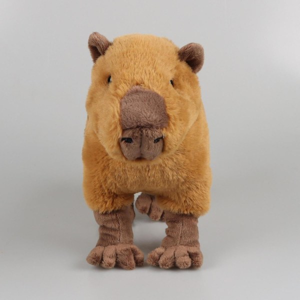 33 cm Simulering Capybara Plysj Leke Kawaii Utstoppet Dukke Myk Dyr For Barn Jenter Bursdagsgave