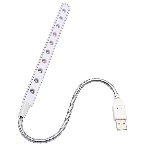 USB LED-lys - 10 Super Lyse LED Leselampe, Datamaskinlys