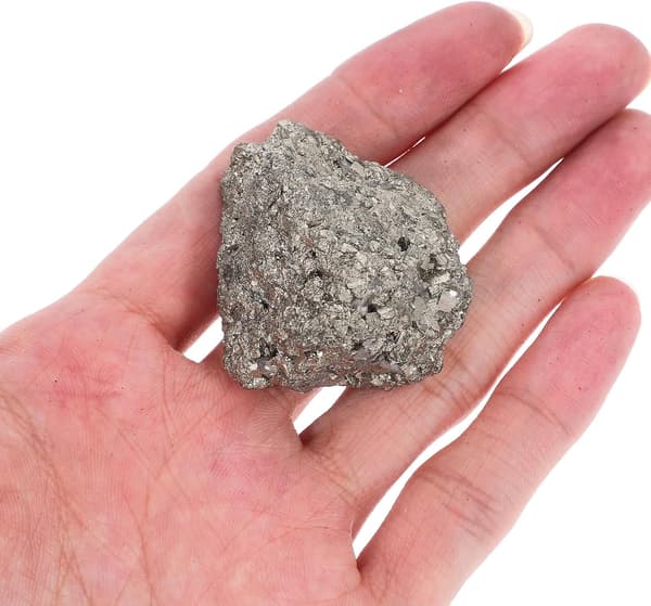 Meteorittsteinpynt Undervisning Meteorittprøve Sølv Messingmalm Unik Elegant Allsidig Dekor
