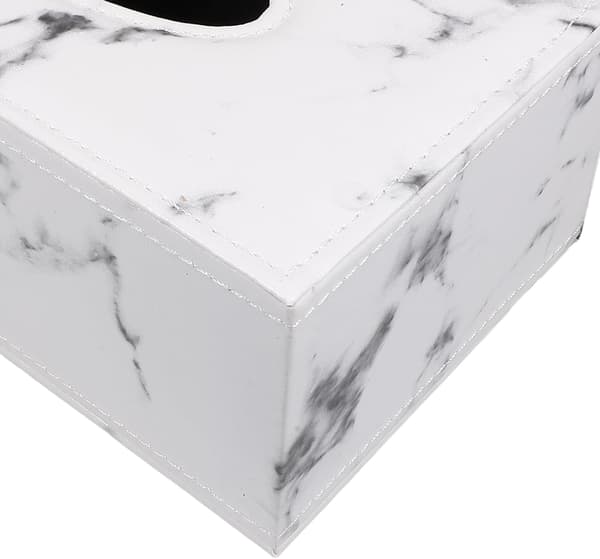 Marmordesign vevsdispenser skinnboks for baderom og bilinteriør organisering
