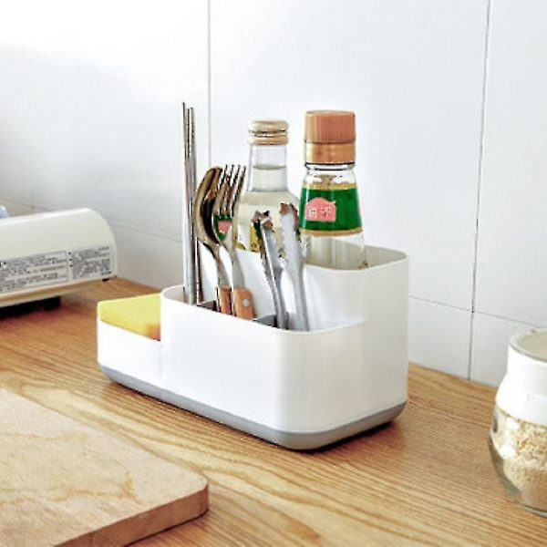 Plastik Makeup Organizer til Badeværelse, Køkken Opbevaringsboks