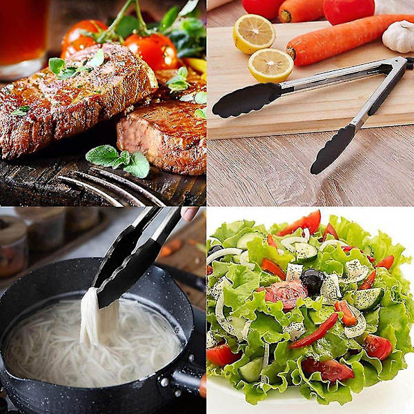 Madkvalitets Silikon BBQ Grilltang Salat Brød Servering