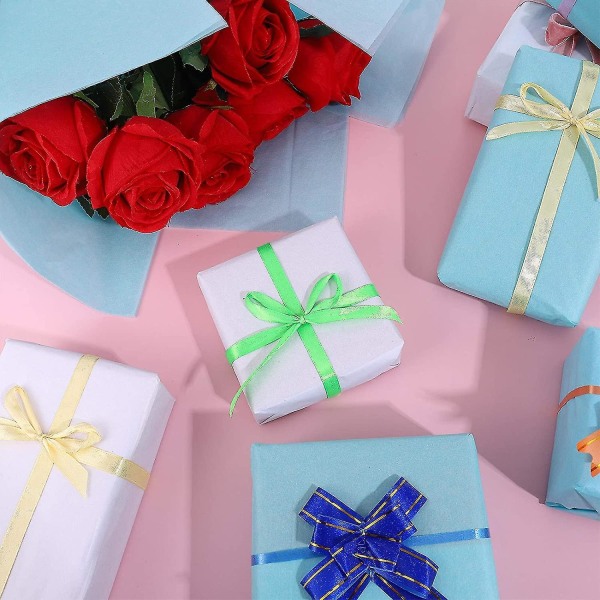 100 ark Tissue Paper Set Kids DIY Crafts Gaveindpakning