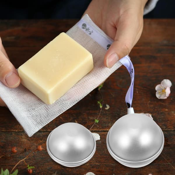 8 stk. badesaltkuleform Halvkule kakeform DIY halvkule bakeform metallhåndverksformer