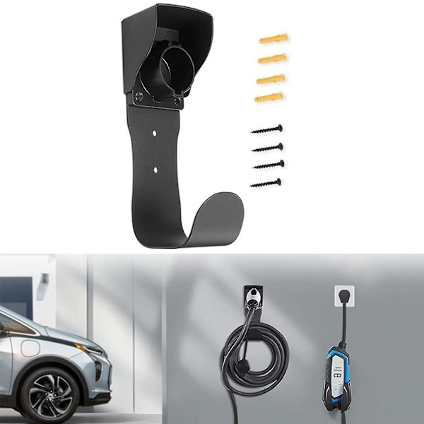 Kabelfastgørelse EV-laderdyse - Holster Dock J-krog