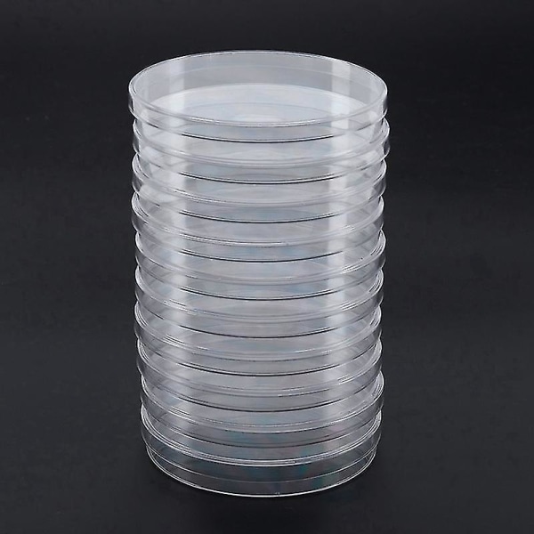 30 Stk Sterile Petriskåle i plast 90x15mm