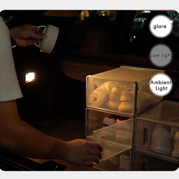 Solcelled LED Campinglys USB Genopladelig Pære Til Udendørs Teltslampe