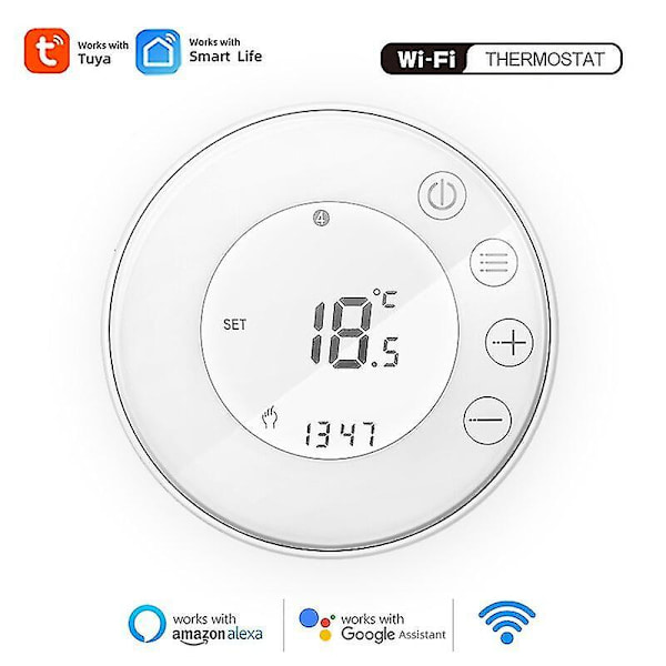 Tuya Smart Life Wifi Termostat Temperaturkontroll Gulvvarme
