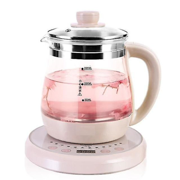 1600ml Glas Elektrisk Kanden Mini Sundhedspotte