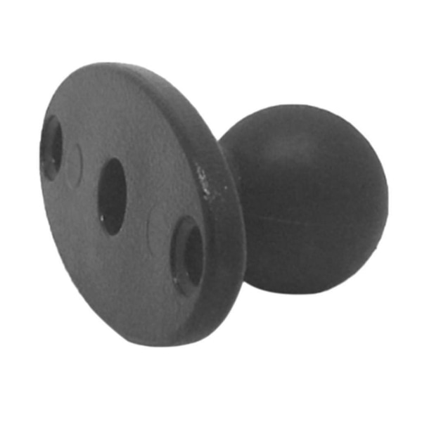 Kompositt/plast rund base med 1\" kule, brakettmontering kulehode