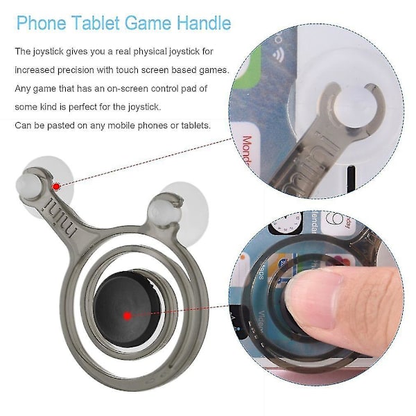 Universal Joystick Touchskjerm Arcade Telefon Tablett