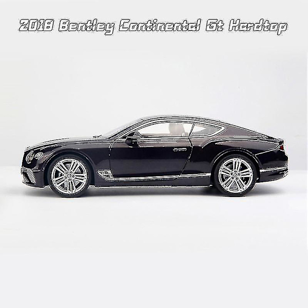 Norev 1/18 mittakaavan malliautot valumuovista, 2018 Bentley Continental Yellow
