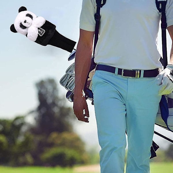 Putter Cover Søt Panda Golf Putt Driverhode