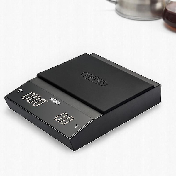 Kaffeskala Bluetooth Smart Digital Hell Kaffetidsmåler