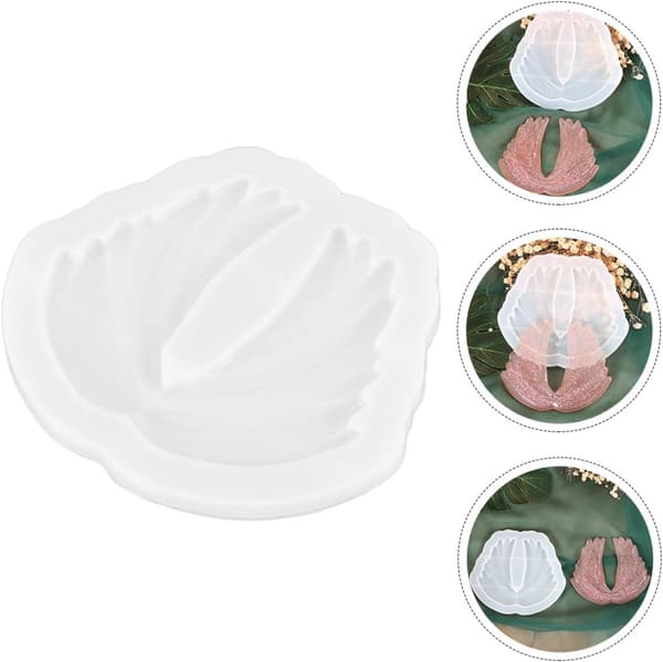 DIY silikonvingeform for håndlaget harpiksstøping, formet dekorativ form