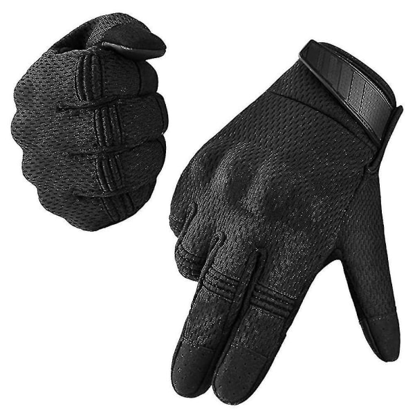 Moottoripyöräkäsineet Tactical Gloves Full Finger Hands for Moottoripyörä(t)-hyj XL