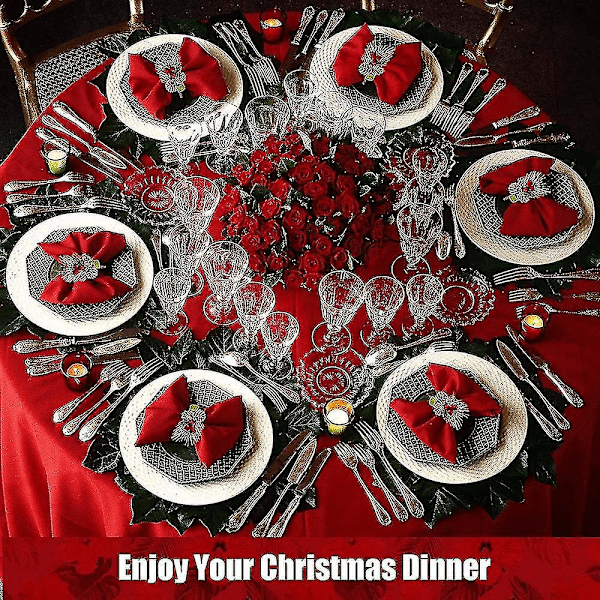 Julservettringar för Thanksgiving, födelsedag, söt stil