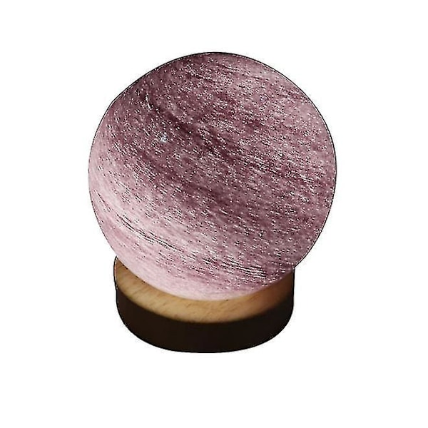 Uusi Kuu Planeetta Yövalo, Säädettävä Väri Kirkkaus USB-Virralla color 1
