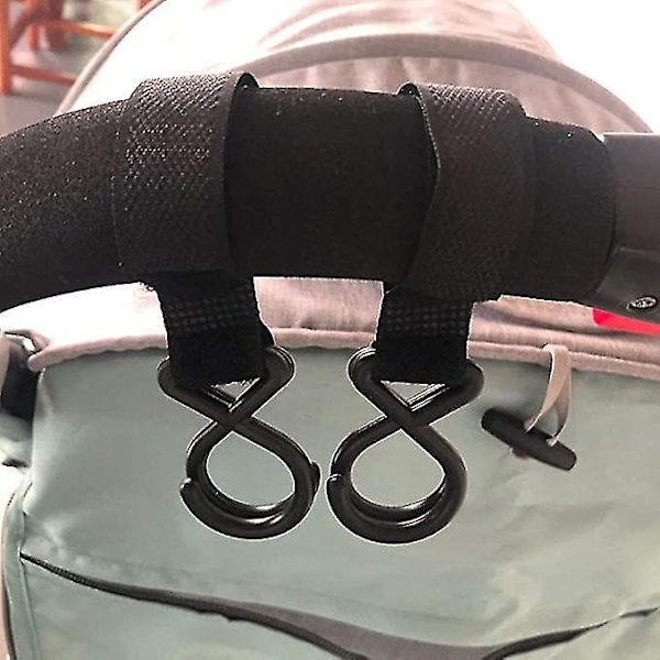 5 stk. Buggy Clips Barnevogns Krog Barnevogns Organiser Holdere