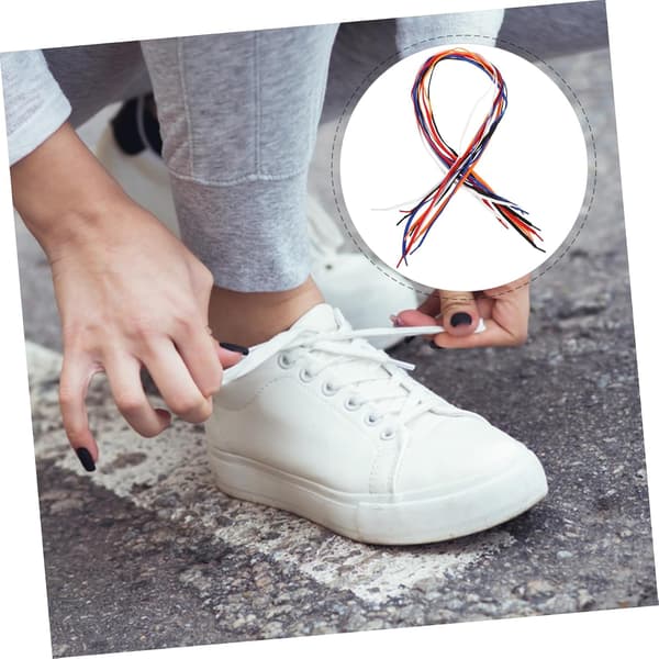5 par elastiske snørebånd til voksne af holdbare snørebånd til sneakers, problemfri, behagelig pasform, flere farver