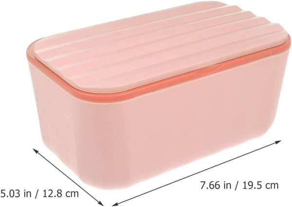 2 stk påfyllbar våtservietter-etui, oppbevaringsboks for vev, kompakt og lett design, solid plast
