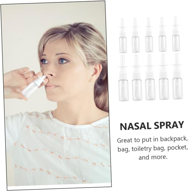 Sprayflaskor 10 st påfyllningsbara behållare 10 ml och 20 ml storlekar för resor och necessärer