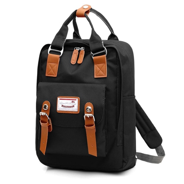 Vanntett Ryggsekk, Casual Student Campus Bag, Reise-Datamaskin Ryggsekk for Kvinner