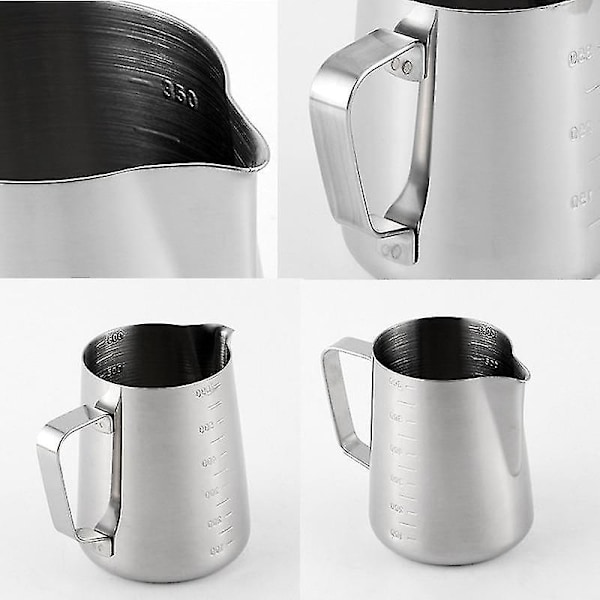 350ml Espresso Kaffe Pull Flower Melkekopper Kanne