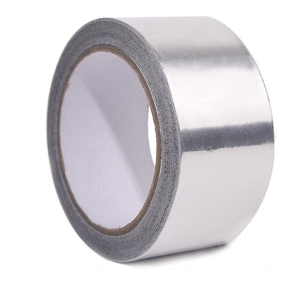 Aluminiumsfolietape Aluminiumsfolietape, høytemperatur, vanntett, sølv5 mm X 502 ruller