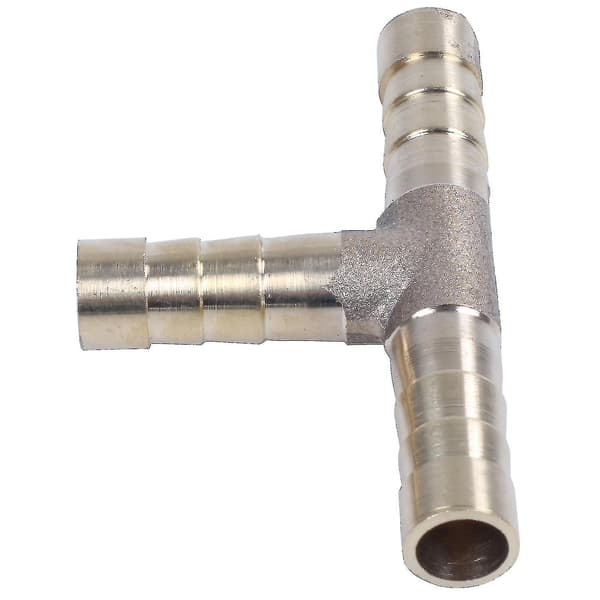 8mm T-formad slangkoppling för luft, gas, bränsle, vatten, bensin