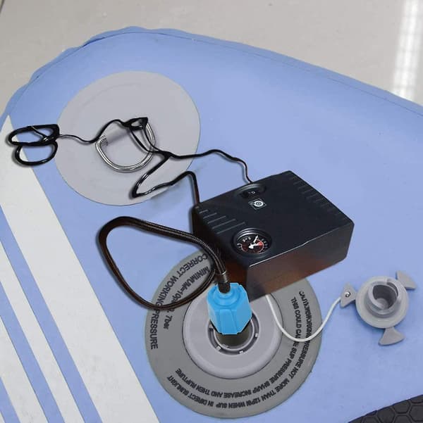 Uppblåsbar SUP-Pump Adapter Luftpumpkonverterare, Multifunktionell SUP-Ventiladapter Med 4 Luftventilmunstycken