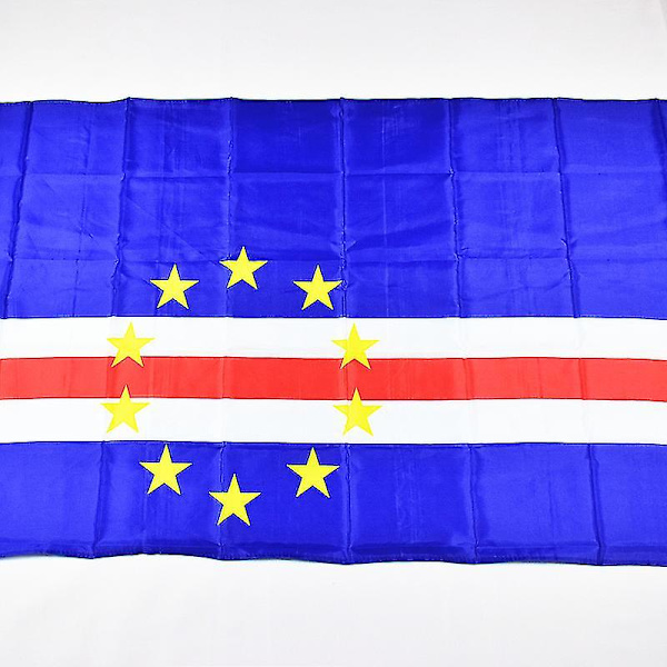 Kap Verde Flag Banner 90*150cm 3x5 Fod Til Møde, Parade, Fest. Hængende, Dekoration