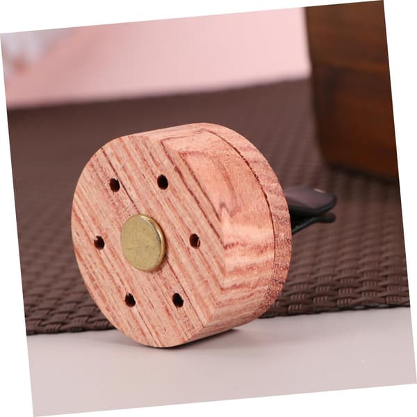 2 stk eterisk oljediffuser i tre, aromaterapi for kontor, hjem, soverom, forfriskende søvnhjelper, rund tåke, duft