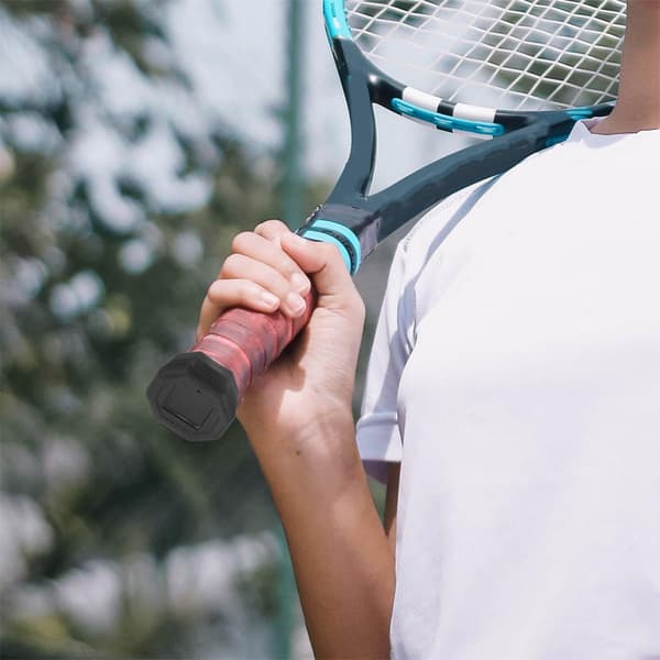 4 stk. tennisracketgrep endestykker bakdekselbeskytter