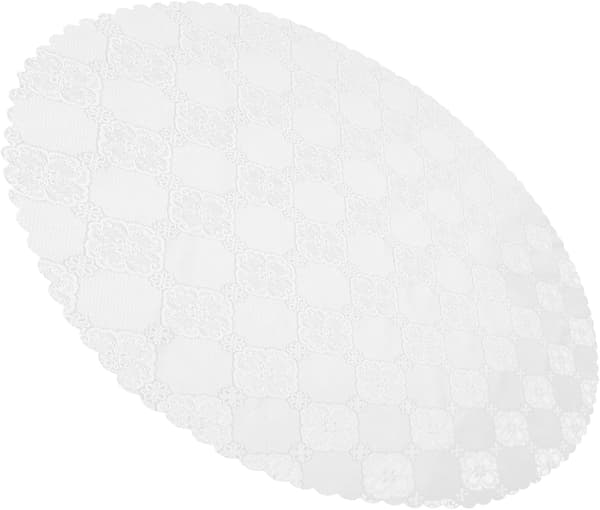 Blonde duk rund duk 120 cm diameter polyester rustikk elegant design beskytter skrivebordet