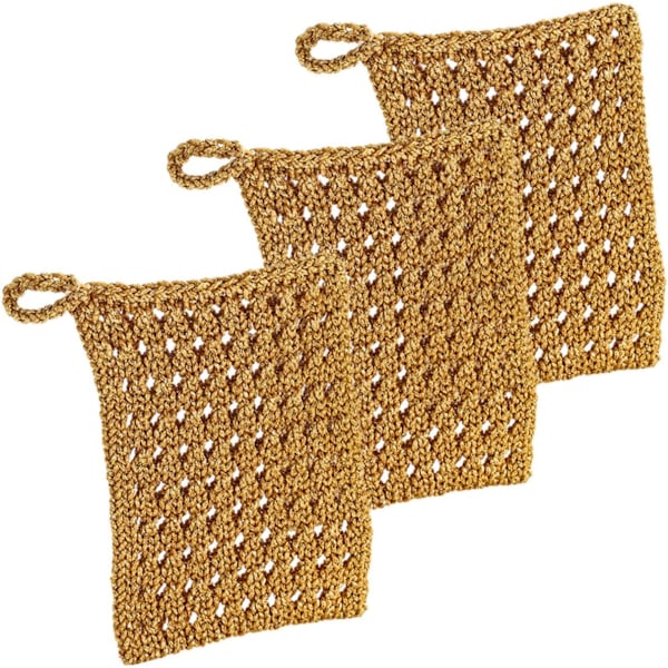 3 stk. Mikrofiber Rengjøringskluter Klebekluter Oppvaskkluter for Oppvask Absorberende Oppvaskfiller