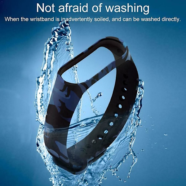 Armband i silikon för Xiaomi Mi Band 3 & 4 Sport, utbytbart armband, present