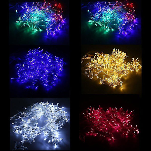 X 448LED Jule- og Bryllupsgardinlysstrenger