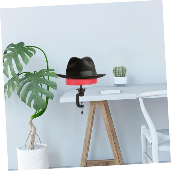 Profesjonell parykkhode-mannekengstativ for styling av parykkhode-modellklemme Solid display for salonger og hjemmebruk