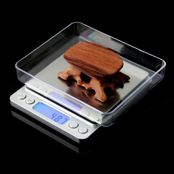 Mini Digital Gram Smykkeskala 2000g x 0.1g LCD-skjerm