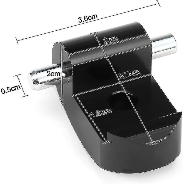 Folding Hook Lås, Xiaomi M365 / Pro Lås, Svart