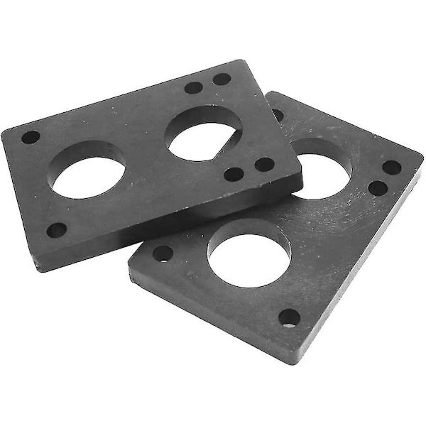 Skateboard Universal Truck Risers - 1/2\" - 1/4\" - 1/8\" - Sort (10 stk)