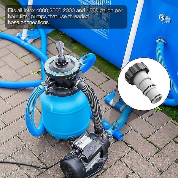 Pieces Pool Slange Adapter, Pool Fitting, Intex Swimming Pool Adapter