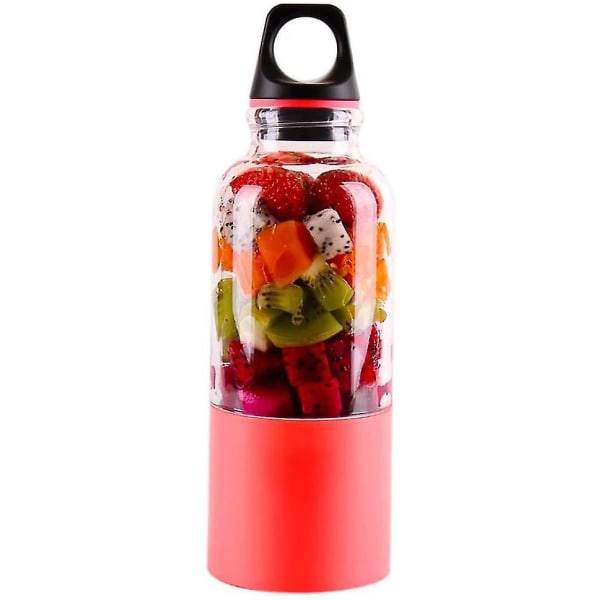 Bærbar Blender Mini USB Oppladbar Elektrisk Smoothie Maker