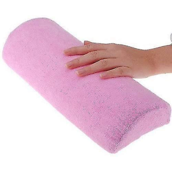 Mjuk Nagelkonst Handkudde Kudde Manikyr Salong Lila