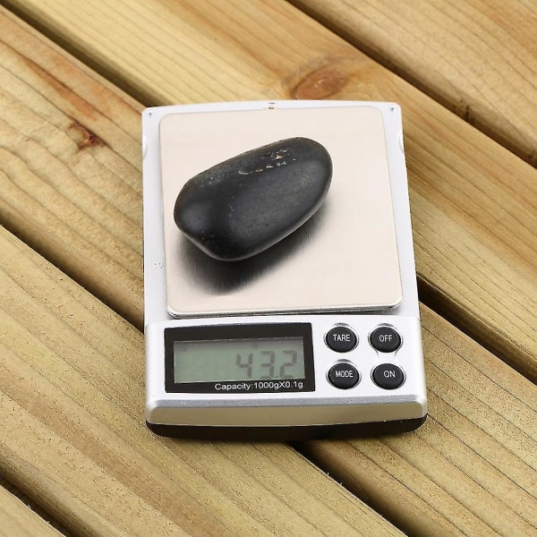 0,1g-1000g 1kg digitaalinen taskuvaaka punnittava minivaaka LCD