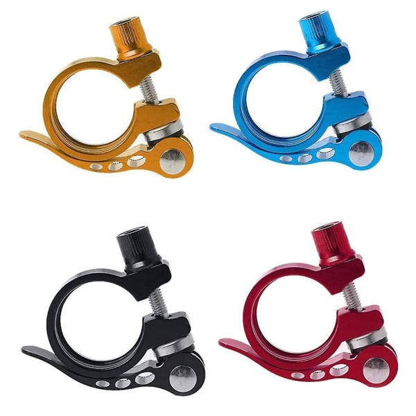 4 Pieces Bike Seatpost Clip,34.9mm Seatpost Clamp,bicycle Seatpost Clamp,fixed Bike Seat