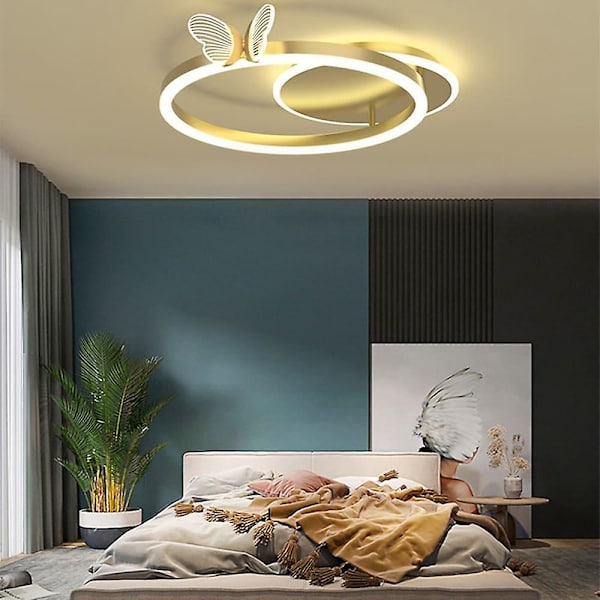 LED Loftlampe 45cm Dæmpbar Cirkel Montering Akryl