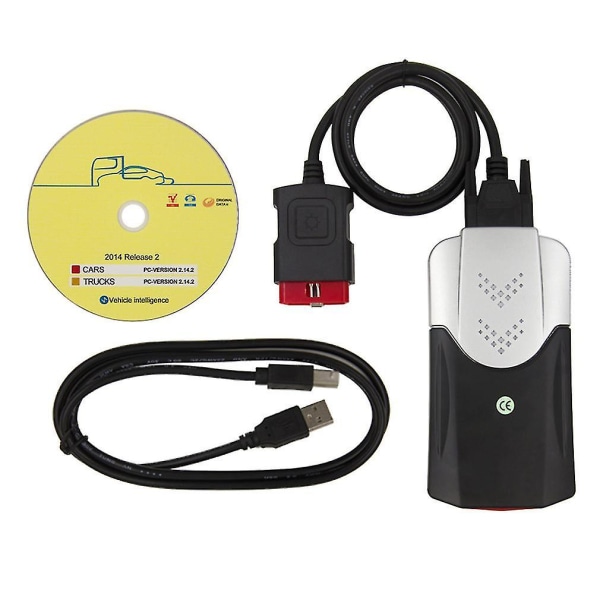 TCS CDP Pro OBD2 Scanner Diagnoseverktøy Biler Bluetooth