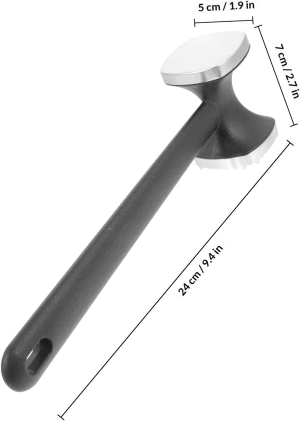 Multifunktionel køkkenkødhammer med ergonomisk design